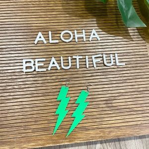 Lightening Bolt Earrings